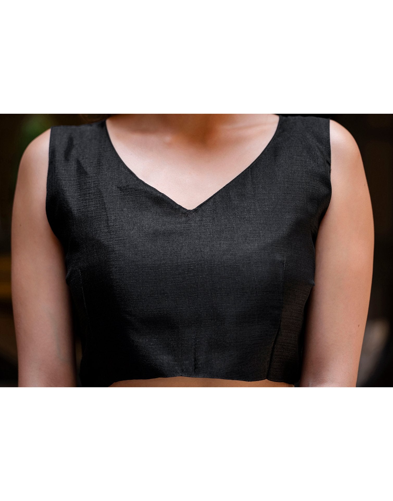 Black Khadi Printed Saree