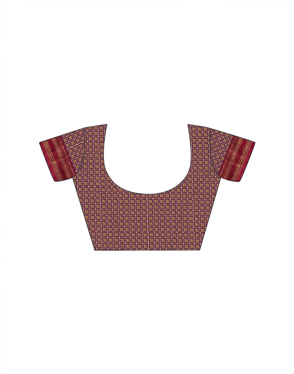 Purple Silk Woven Kanjivaram Saree